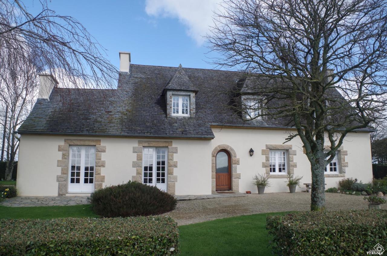 Le Tregonnec, Pres De Morlaix, Roscoff Bed and Breakfast Plouvorn Eksteriør billede